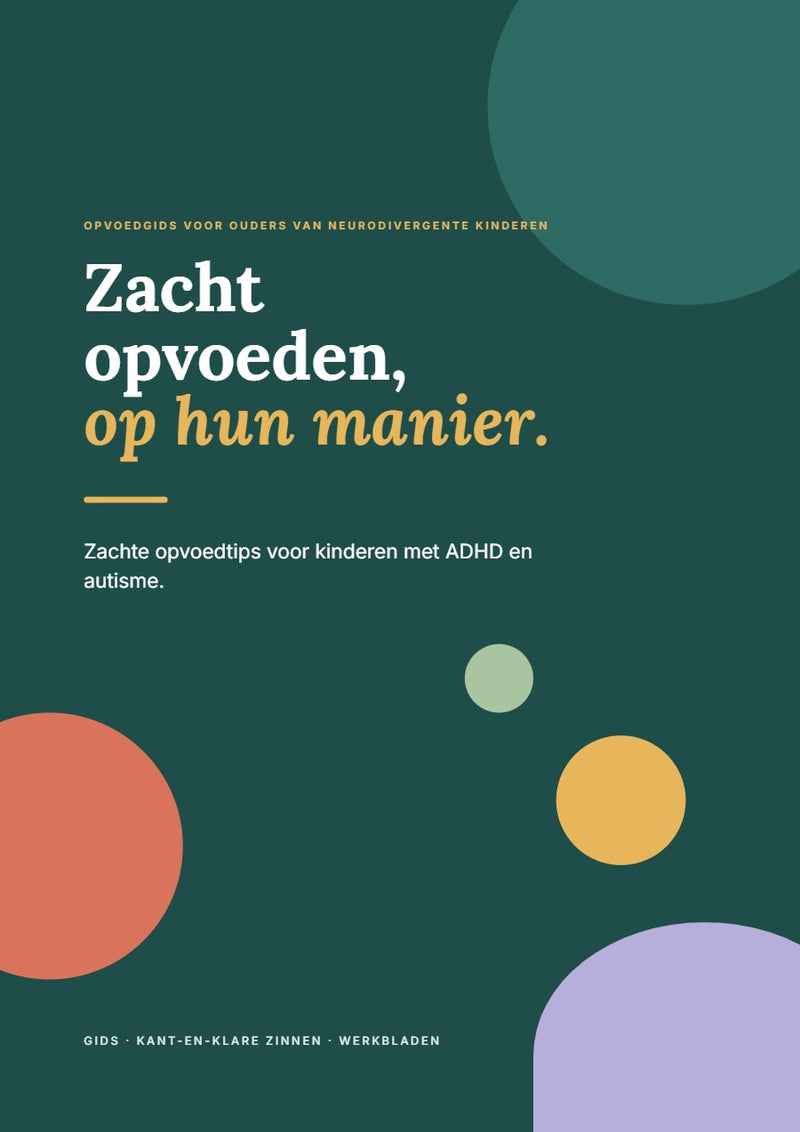 Cover Zacht opvoeden, op hun manier